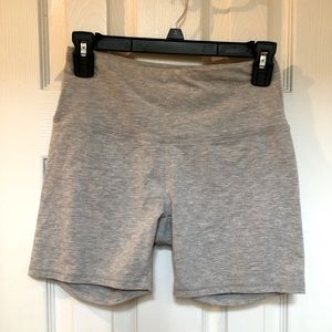 Grey bike shorts